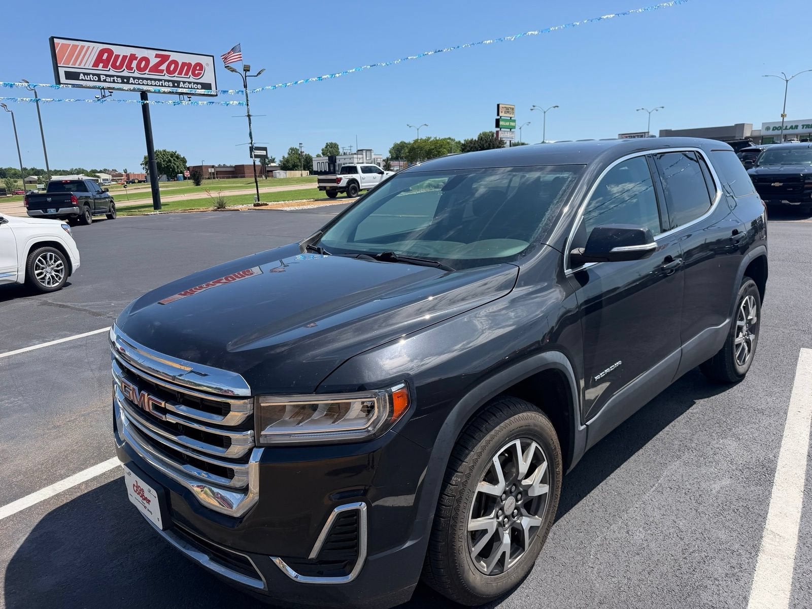 Used 2020 GMC Acadia SLE with VIN 1GKKNRL4XLZ175714 for sale in Purcell, OK